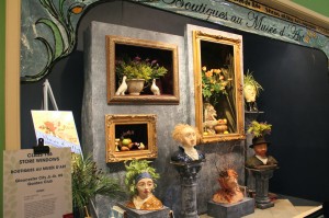 Gloucester City High School Garden Club's store window.