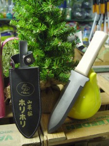 Japanese garden knives are handy for a lot of small jobs.