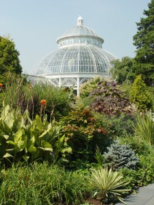 NYBG's signature feature is the Enid Haupt Conservatory.