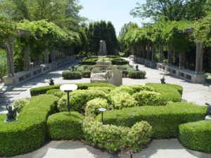 DeHaan Tiergarten formal gardens at White River Gardens.