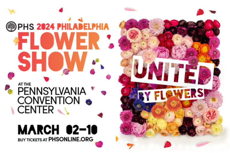 2024 Philadelphia Flower Show Theme Is “United by Flowers” Garden